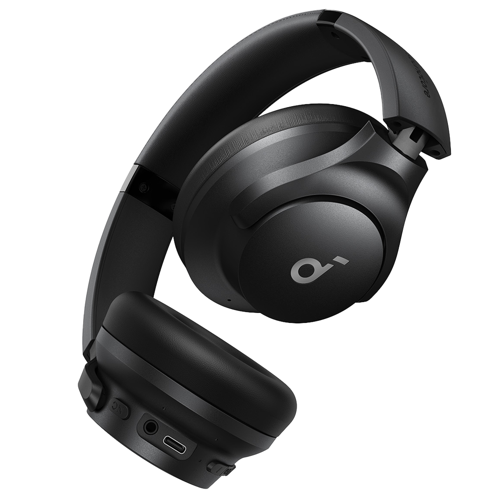 SOUNDCORE SNC-Q20I-B - Auriculares Inalámbricos Soundcore by Anker - 60 horas de reproducción - Hasta 90% Reducción Ruido - Carga rápida - Personalización via la app Soundcore - Color negro - imagen 2