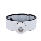HIKVISION DS-1280ZJ-DM18 - Caja de conexiones - Para cámaras domo - Apto para uso exterior - Instalación en techo o pared - Color blanco | 37 (Al) x 111 (Ø) x 141.7 (Fo) mm - Pasador de cables - imagen 2