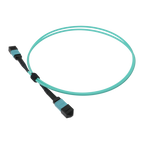 SAFIRE SF-MPO-UPC-1M - Cable troncal MPO de 12 fibras de alta densidad - Fibra multimodo OM4 Elite de baja pérdida - Conectores MPO hembra a hembra con pulido UPC - Polaridad Tipo B para conexiones 40G/100G - Longitud de 1 metro y grosor robusto de 3.0 mm - imagen 2