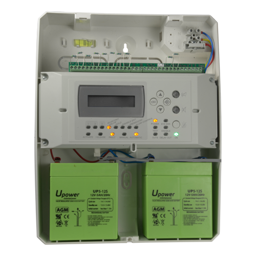 DMTECH DMT-FP9000E - Central de detección y extinción convencional - 2 líneas de extinción y 1 zona convencional de detección - 2 Salida de Sirena - Multiples salidas de relé y de colectro abierto configurables - Multiples entradas para tipos de pulsadore - imagen 2