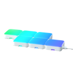 GOVEE GV-MINI-H8069-PANEL-10P - Lampara de mesa Govee - Wi-Fi 2.4 GHz + Bluetooth - Color segmentado - Intensidad 260 lúmenes - Matter / Homekit / Alexa / Google Home - Para interior - imagen 2