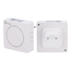 NIVIAN SMART NVS-ALARM1-W - Kit de alarma Nivian Smart - Central/Sirena + PIR + Magnético + Mando - Central con comunicación WiFi - Detectores vía radio 433 MHz - Hasta 60 dispositivos inalámbricos - Compatible TUYA Smart / Google / Alexa - imagen 2