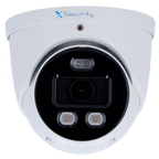 X-SECURITY XS-IPT982CA-4U-WIZCOLOR-TIOC - X-Security Cámara IP Turret Wizcolor - 4 Megapíxel (2688x1520) | Sensor 1/1.8" CMOS - Lente 2.8mm | IR+Luz Blanca 30m - WDR 120dB | Micrófono integrado - WizSense, con clasificación de humano y vehículo - Mic - imagen 2