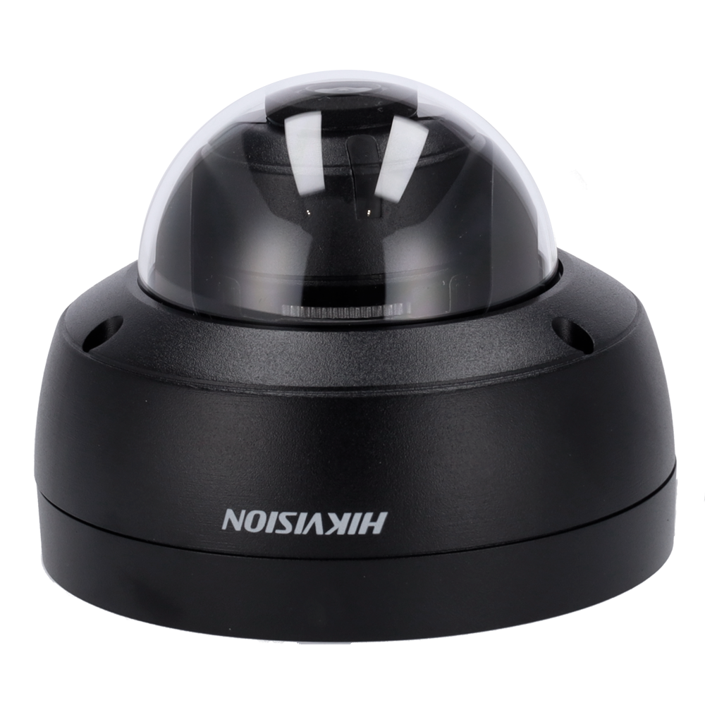 HIKVISION DS-2CD2143G2-IS(2.8mm)(BLACK) - Hikvision - Cámara Domo IP gama PRO - Resolución 4 Megapíxel (2688x1520) - Lente 2.8 mm | Alarmas | Audio | PoE - IR alcance 30 m | Detección de movimiento 2.0 - AcuSense | Face Detection - imagen 2