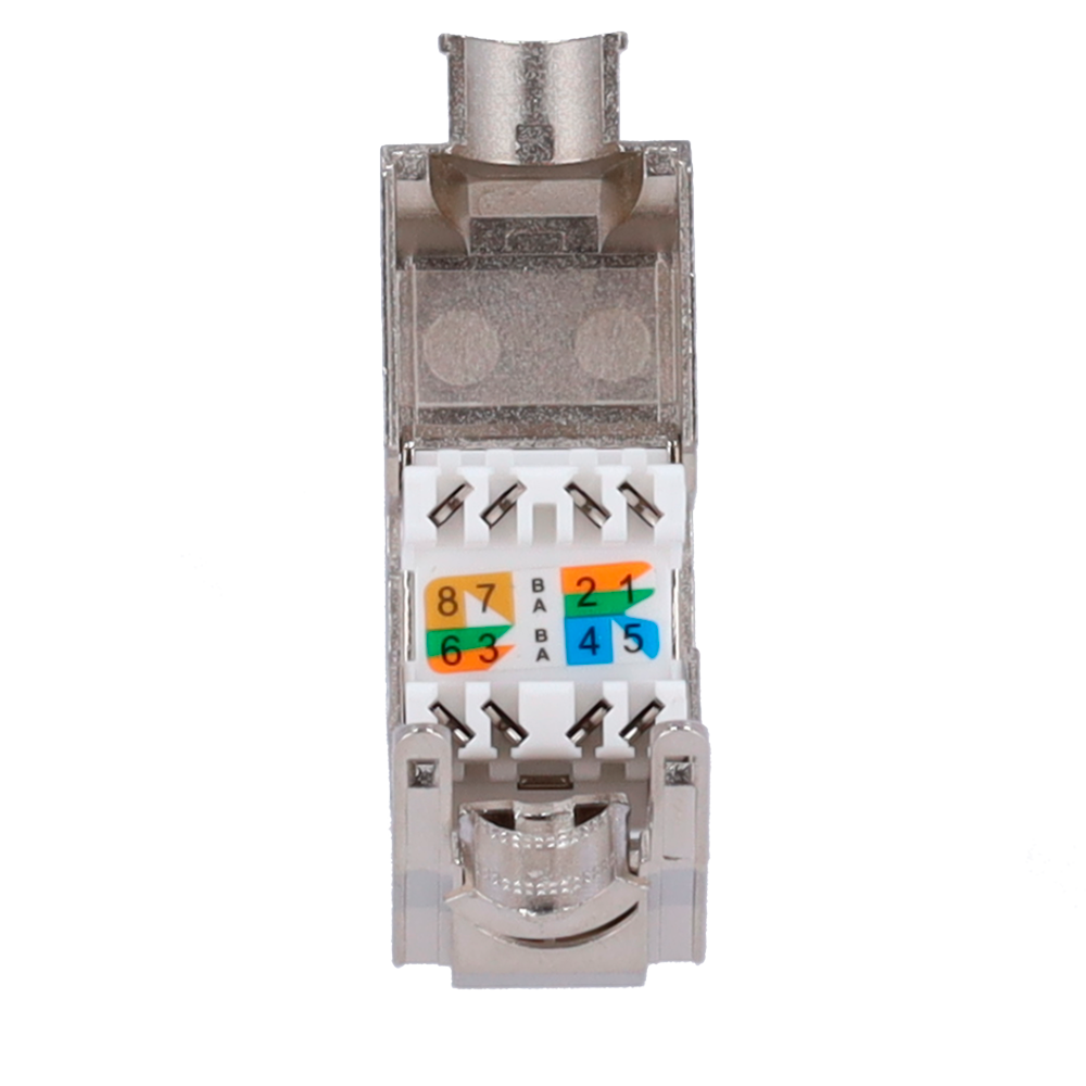 MARCA BLANCA KS6-FTP-TL180 - Conector para cables FTP - Conector salida RJ45 - Compatible FTP categoría 6 - Fácil instalación sin necesidad de herramientas - imagen 2