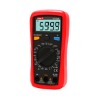 UNI-T UT133B - Multímetro digital de mano - Medición de voltaje en DC y AC hasta 600V - Medición de intensidad en DC hasta 10A - Medición de resistencia y capacitancia - Función NVC | Test de continuidad - Test de batería - imagen 2