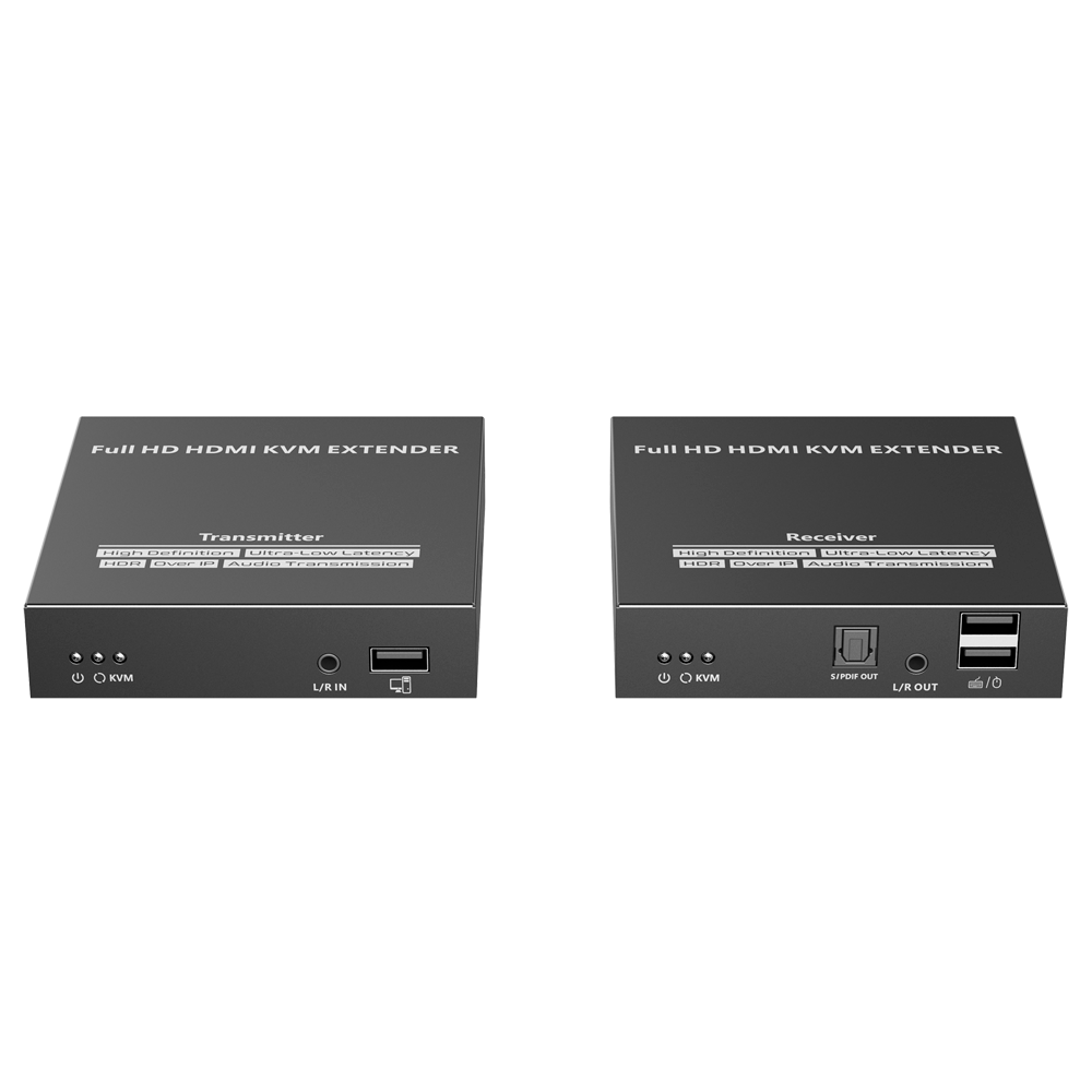 LENKENG HDMI-EXT-1080p60-KVM150 - Extensor KVM de señal HDMI - Alcance 150 m - Resolución FHD - Permite conexiones 1:M - HDMI Loop out - imagen 2