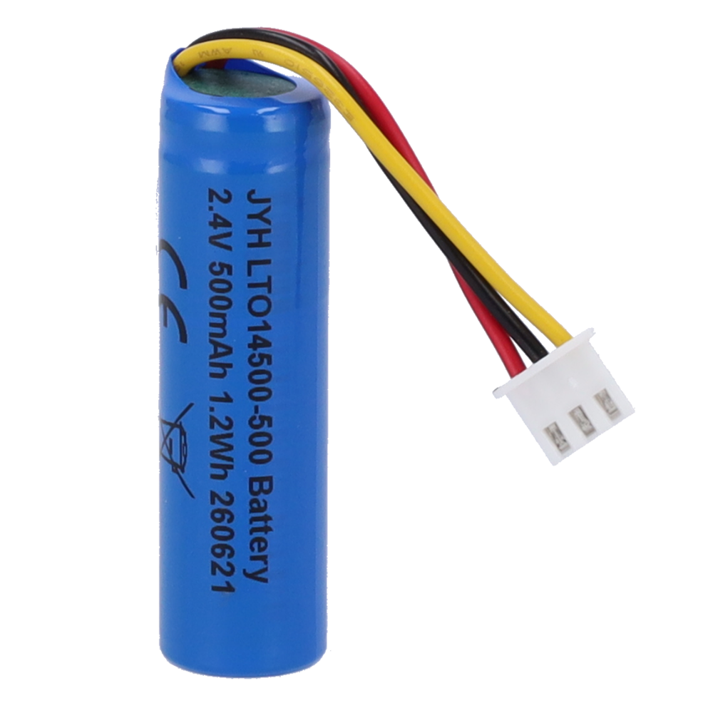 MARCA BLANCA BATT-LTO14500-MOTIONCAM - Pila LTO14500 - Litio LTO recargable - Tensión 2.4V / Retráctil Molex 5284 - Capacidad nominal 500mAh - Compatible con FIBRA-MOTIONCAM - y FIBRA-MOTIONCAM-PHOD - imagen 2