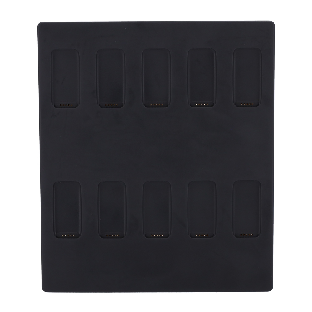 QUECLINK QL-10IN1-CHARGER - Carga simultánea de hasta 10 dispositivos GL30MG - Contactos magnéticos para colocación rápida - Adaptador de alimentación incluido - Salida de 5 V y 500 mA por puerto - Indicador LED de alimentación del dock - Diseño compacto - imagen 2