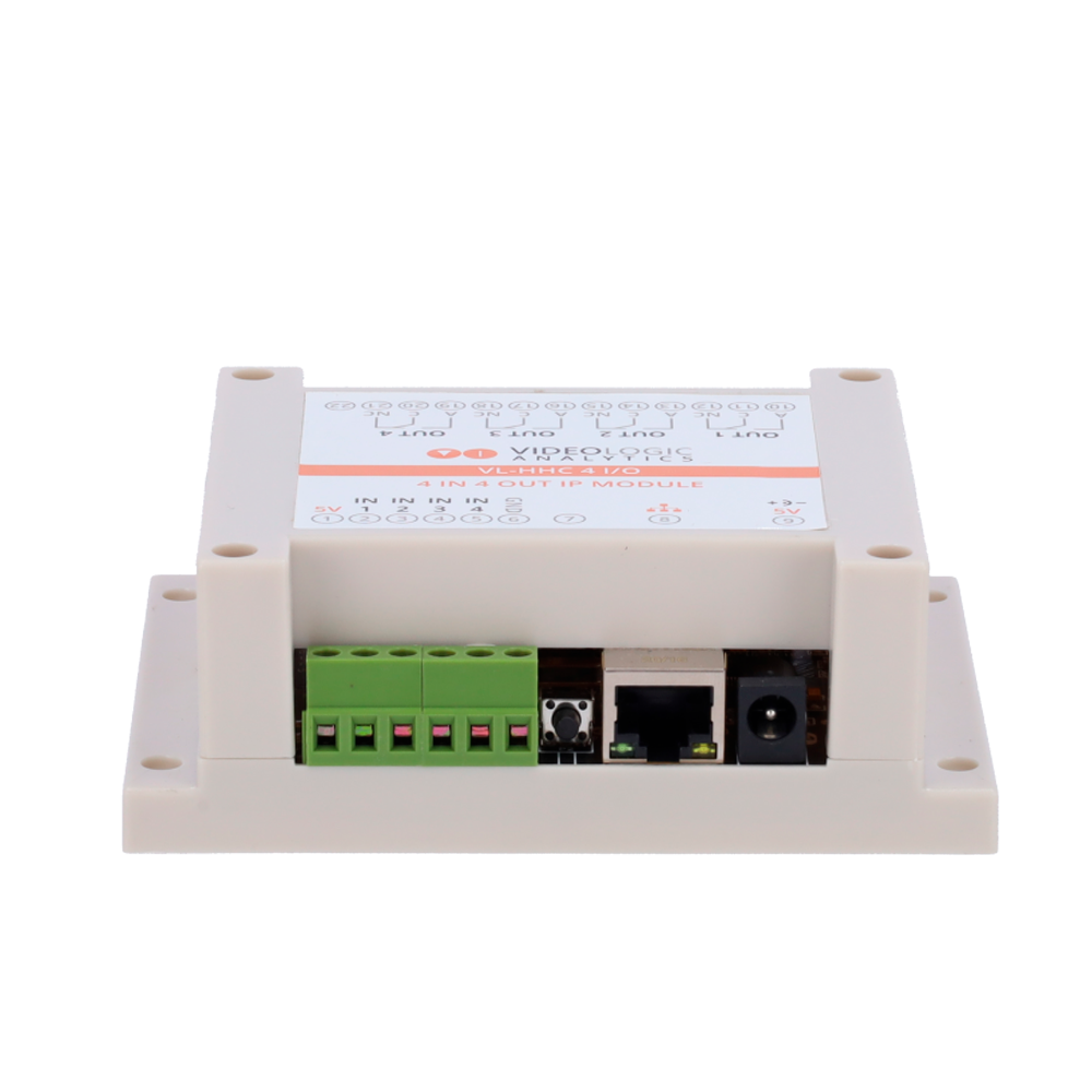 VIDEOLOGIC VA-VLA-IO8-8R - Videologic modulo externo 8 relés - Conexión IP - 8 salidas de relé y 8 entradas - imagen 2