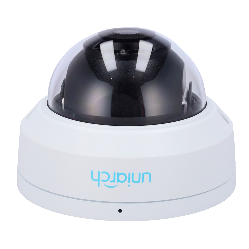 UNIARCH UV-IPC-D134-AF40 - Cámara Domo IP Uniview-Uniarch - 4 MP | Lente 4 mm - IR 30 m | DWRD - Detección de cuerpo humano 2.0 - PoE | IP67 | IK10 - Micrófono integrado - imagen 2