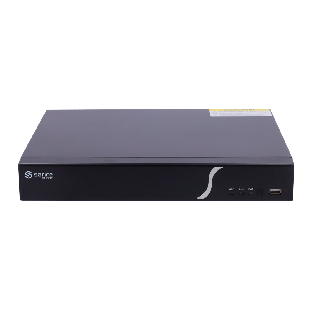 SAFIRE SMART SF-NVR3104-B1 - Safire Smart - Grabador NVR para cámaras IP gama B1 - 4 CH vídeo / Compresión H.265 - Resolución hasta 8Mpx / Ancho de banda 40Mbps - Salida HDMI 4K y VGA / 1HDD - Soporta eventos VCA de cámaras IP / Función POS - imagen 2
