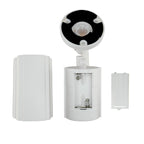NIVIAN CS023 - Cámara simulada no operativa NIVIAN - Tipo Bullet IR - Carcasa con soporte y visera - 23 LEDs rojos funcionales - Diseño apto para interior - Alimentación 2 pilas AA - imagen 2
