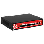 SAFIRE SF-SW1008HIPOE-G-115 - Safire Switch Hi-PoE - 8 puertos PoE + 2 Uplink RJ45 - 10x 10/100/1000Mbps - 7 Puertos PoE+ 30W + 1 Puertos Hi-PoE 60W - PoE Watchdog - Hasta 115W Potencia PoE total - imagen 2
