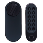 AQARA AQ-EL-D02D-B - Aqara Cerradura inteligente U200 Gris - Teclado inalámbrico con lector de huella por IA - Instalación directa sobre el cilindro existente - Thread / Bluetooth / Matter / Apple Home Key NFC - Soporta Batería de Li-Ion recargable / 4x A - imagen 2
