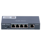 REYEE RG-ES205GC-P - Ruijie Reyee Cloud Managed L2 PoE Switch - 4 Puertos Gigabit PoE/PoE+ + 1 Uplink Gigabit - Potencia PoE+ de 30W por puerto / Total 54W - Sistema PoE Watchdog para autoreinicio de cámaras - Interruptor DIP físico para monitoreo LED dua - imagen 2