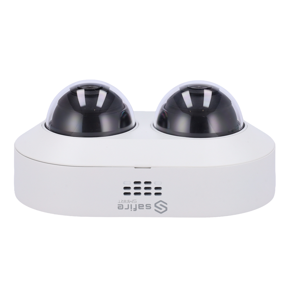 SAFIRE SMART SF-IPD060A-4I1-DUAL - Cámara Domo Panorámica IP gama I1 AI Avanzado - Resolución 4 Mpx (2592x1520) - Lente 2.8 mm | Audio | Alarmas | IR 30m - AI Avanzada:Perimetral, Facial, Conteo,Metadatos - Grado de protección IP66 e IK10 - PoE (IEEE802.3 - imagen 2
