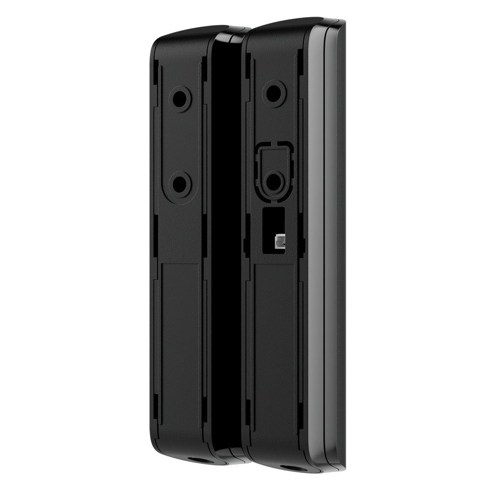 AJAX AJ-DOORPROTECT-S-B - Contacto magnético - Certificado NFA2P y grado 2 - Inalámbrico 868 MHz Jeweller - Ajax Superior / Tornillo de fijación inferior - Soporte mejor adaptado para fácil instalación - 2 relés reed: instalación de imán a ambos lados - A - imagen 2