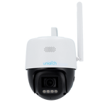UNIARCH UV-UHO-P3C-M5F4 - Cámara IP PT WiFi | Uniarch - 5 MP | Lente 4 mm | microSD 512 GB - Luz blanca 30 m - Color Hunter con tecnología Wise-ISP - Disuasión activa | UMD | IP66 - Botón de reset | Micrófono y altavoz incorporado - imagen 2