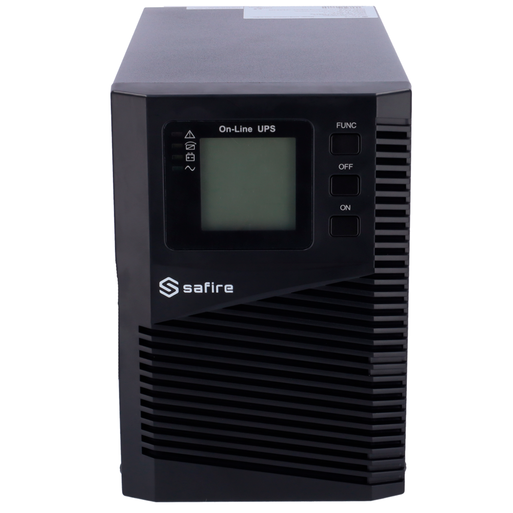 KSTAR UPS1000VA-ON-4IEC - SAI online - Potencia 1000VA/900W - Entrada 200~240 Vac / Salida 200~240 Vac - 4 salidas backup tipo IEC protegidas - Tiempo de recarga 4~5 h - 2 baterías de plomo-ácido selladas (incluidas) - imagen 2