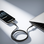 VEGER VG-CC2-TMD - Veger - Cable USB 2.0 para cualquier dispositivo - USB-C a USB-C - Conector con indicador LED, Nylon acrílico - Carga rápida PD 240W | 480Mbps - Longitud 1.5m | Color negro - imagen 2