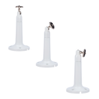 UNIVIEW UV-TR-CM06-A - Soporte - Rosca estándar - Apto para uso en exterior y interior - 188 mm (Al) x 93(An) mm x 93 (Fo) mm - Pasador de cables - Color blanco - imagen 2