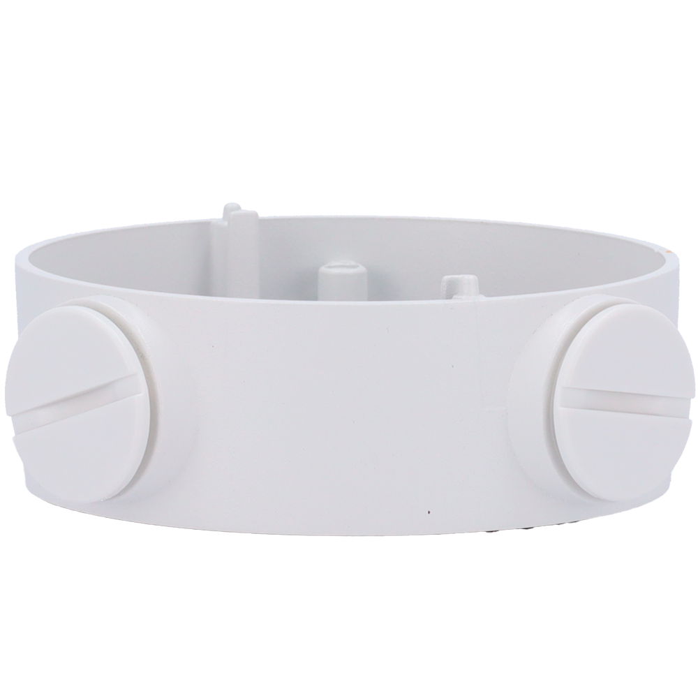 HIKVISION DS-1260ZJ - Caja de conexiones - Para cámaras bullet - Apto para uso exterior - Instalación en techo o pared - Color blanco | 36 (Al) x 105 (Ø) mm - Pasador de cables - imagen 2
