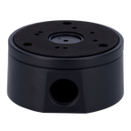 MARCA BLANCA JBOX-118-BLACK - Caja de conexiones - Para cámaras Bullet, Domo y Turret - Apto para uso exterior - Instalación en techo o pared - Incluye prensacable - Color negro | 118 Ø × 59 (Fo) mm - imagen 2