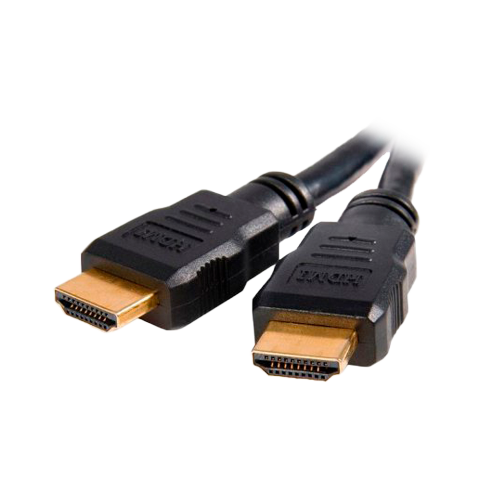 MARCA BLANCA HDMI1-1 - Cable HDMI - Conectores HDMI tipo A macho - Alta velocidad - 1 m - Color negro - Conectores anticorrosión - imagen 2
