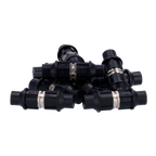 OEM CON100-CAP-DF - Conector coaxial doble F - Simple - Rápido - Reutilizable - Reciclable - Compatibilidad universal con coaxial - imagen 2