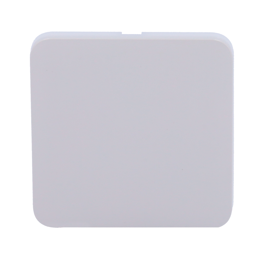 AJAX AJ-SOLOBUTTON-1G2W-FOG - Panel táctil para un interruptor de luz - Compatible AJ-LIGHTCORE-1G / -2W - Retroiluminación LED - Panel táctil sin contacto - Color niebla - Ajax - LightSwitch SoloButton - imagen 2