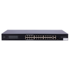 UNIVIEW UV-NSW3000-24T1GT1GC-POE-IN - Uniview Switch Cloud Managed PoE L2 - 24 Puertos PoE 10/100M + 2 Uplinks Gigabit - Un puerto RJ45 Dedicado y un puerto Combo - Potencia de 30W por puerto / Máximo 370W - Transmisión de largo alcance hasta 250m - Cumpl - imagen 2