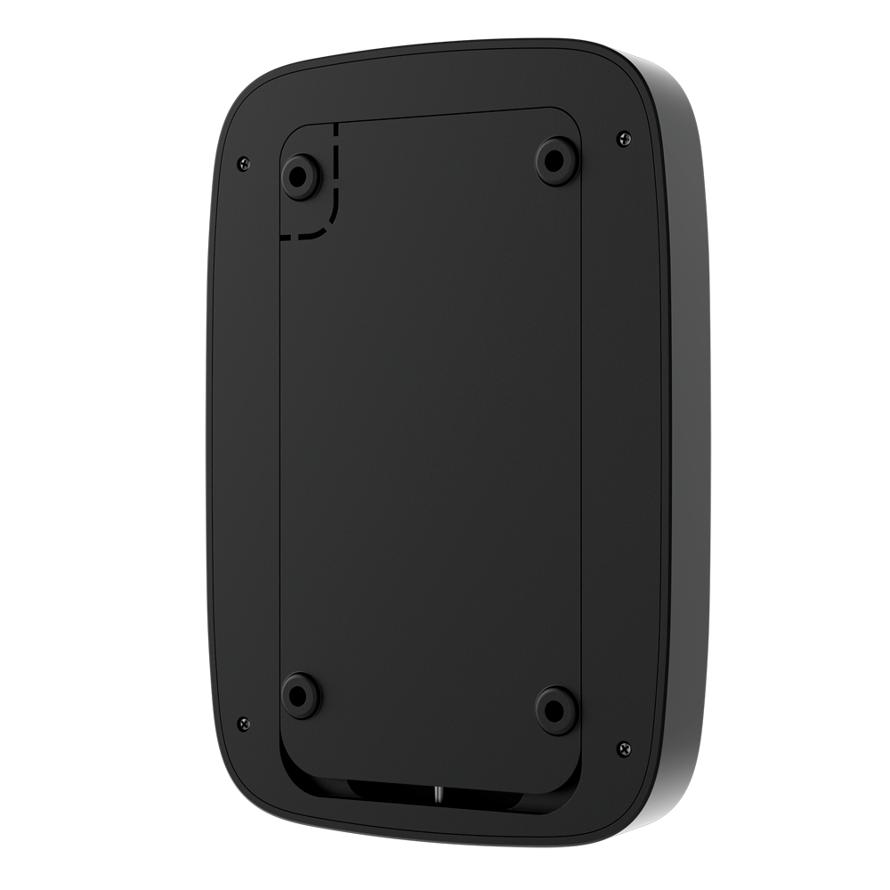 AJAX AJ-KEYPADPLUS-S-B - Teclado con lector - Certificado NFA2P y grado 2 - Inalámbrico 868 MHz Jeweller - Armado, armado parcial, desarmado y emergencia - Códigos personales, generales y de invitado - Botón de pánico integrado - Hasta 4.5 años de vida út - imagen 2