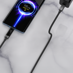 VEGER VG-DC120-CC1.5 - Veger - Cable USB 2.0 para cualquier dispositivo - USB-C a USB-C - Conector con display multifunción - Carga rápida PD 240W | 480Mbps - Longitud 1.5m | Color negro - imagen 2