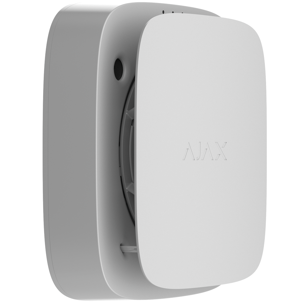 AJAX AJ-EN54-HEAT-W - Inalámbrico - Temperatura fija y termovelocimétrico - Control y configuración remotos en las apps Ajax - Interruptor antisabotaje - Detección de pérdida de conexión - Posibilidad de sustituir las baterías - imagen 2