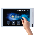 AKUVOX AK-S563-WHITE - Monitor Android 12.0 para videoportero - Pantalla IPS de 8" - Audio bidireccional Crystal Clear | Easy UI - TCP/IP, PoE, SIP estándar - Mantenimiento Cloud | APPs de terceros - Conexión de monitor y placas a través de Cloud - imagen 2