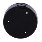 UNIVIEW UV-TR-JB03-I-IN-BLACK - Caja de conexiones - Para cámaras domo - Apto para uso exterior - Instalación en techo o pared - Pasador de cables - Color negro | 36 mm (Al) x 117.8 mm (Ø) - imagen 2