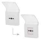 AJAX AJ-MANUALCALLPOINT-WHITE - Botón manual de alarma de incendio blanco - Inalámbrico 868 MHz Jeweller - Botón alarma incendio o activador de escenarios - Compatible con función de alarma interconectada - Transmisión de alarmas a CRA (configurable) - Al - imagen 2