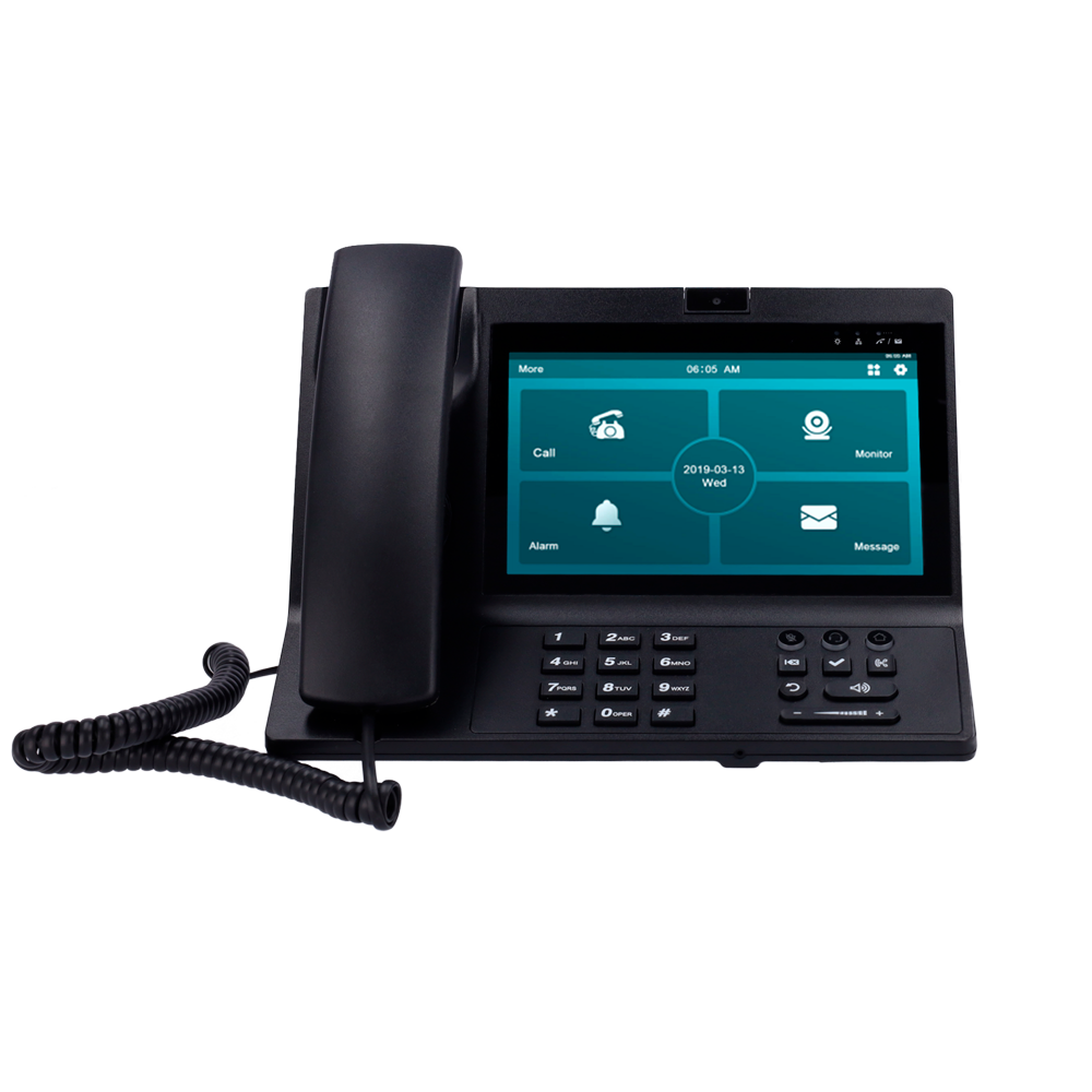 AKUVOX AK-VPRG49 - Monitor maestro Android 9.0 para videoportero - Pantalla TFT de 7" - Audio bidireccional Crystal Clear - TCP/IP, PoE, WiFi, Bluetooth, SIP estándar - Mantenimiento Cloud | APPs de terceros - Conexión a través de Cloud | Cámara inte - imagen 2
