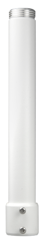 UNIVIEW UV-TR-SE24-IN - Soporte techo para domos motorizadas - Altura 223 mm | 32 (Ø) mm - Apto para uso en exterior - Color blanco - Fabricado en aluminio - imagen 2