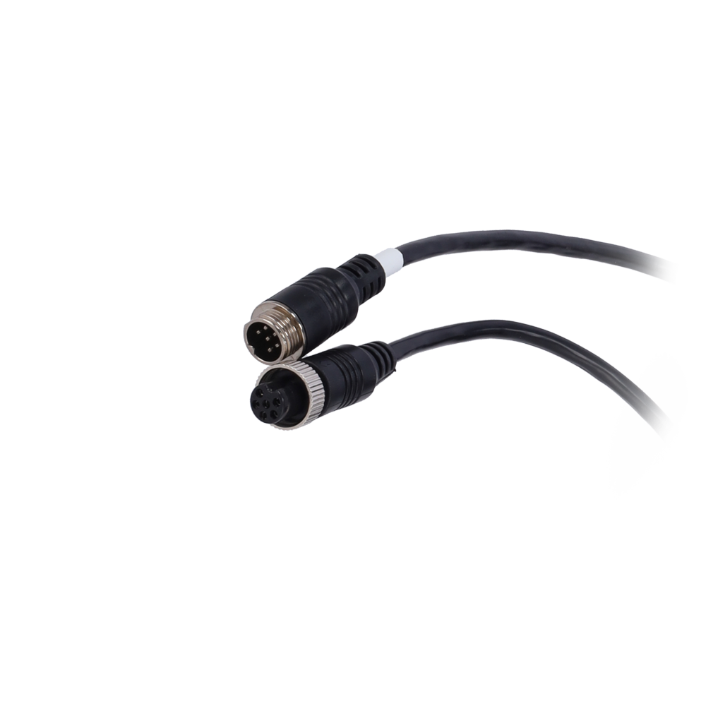 MARCA BLANCA VW-6PIN-IP-150 - Cable para cámaras IP - Conector M12 aviación - 6 Pines - Longitud 15m - Hembra - Hembra - imagen 2
