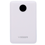 VEGER VG-W1170-W - VEGER Power bank con pantalla LCD - Capacidad 10000mAh - Entradas Lightning, USB-C, Cable USB-C - Salidas USB-A, USB-C y cables integrados - Cables integrados: USB-C y Lightning - Carga rápida | 3 dispositivos a la vez - imagen 2
