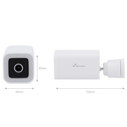 NIVIAN NVS-IPC-03-L - Nivian Smart Cámara 2.5K 4MP - Wifi 2.4 GHz | Exterior IP65 - IR 10 m | Full Color | Luz blanca - Detección de personas - Grabación en tarjeta MicroSD o Cloud - Compatible TUYA Smart / Google / Alexa - imagen 2