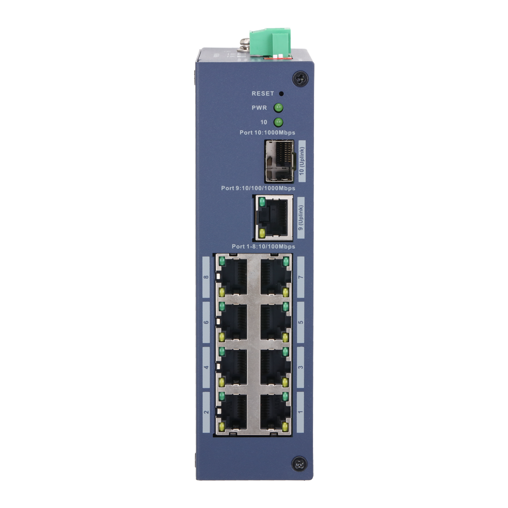 X-SECURITY XS-SW8GE1GE1SFP-MGD - Switch gestionable L2 con 8x RJ45 y 2x Uplink - 8 puertos de red local a 10/100 Mbps - Uplink dual: 1x RJ45 Gigabit y 1x SFP Gigabit - Gestión dual mediante entorno Web y Nube - Aislamiento de puertos físicos por hardware - imagen 2