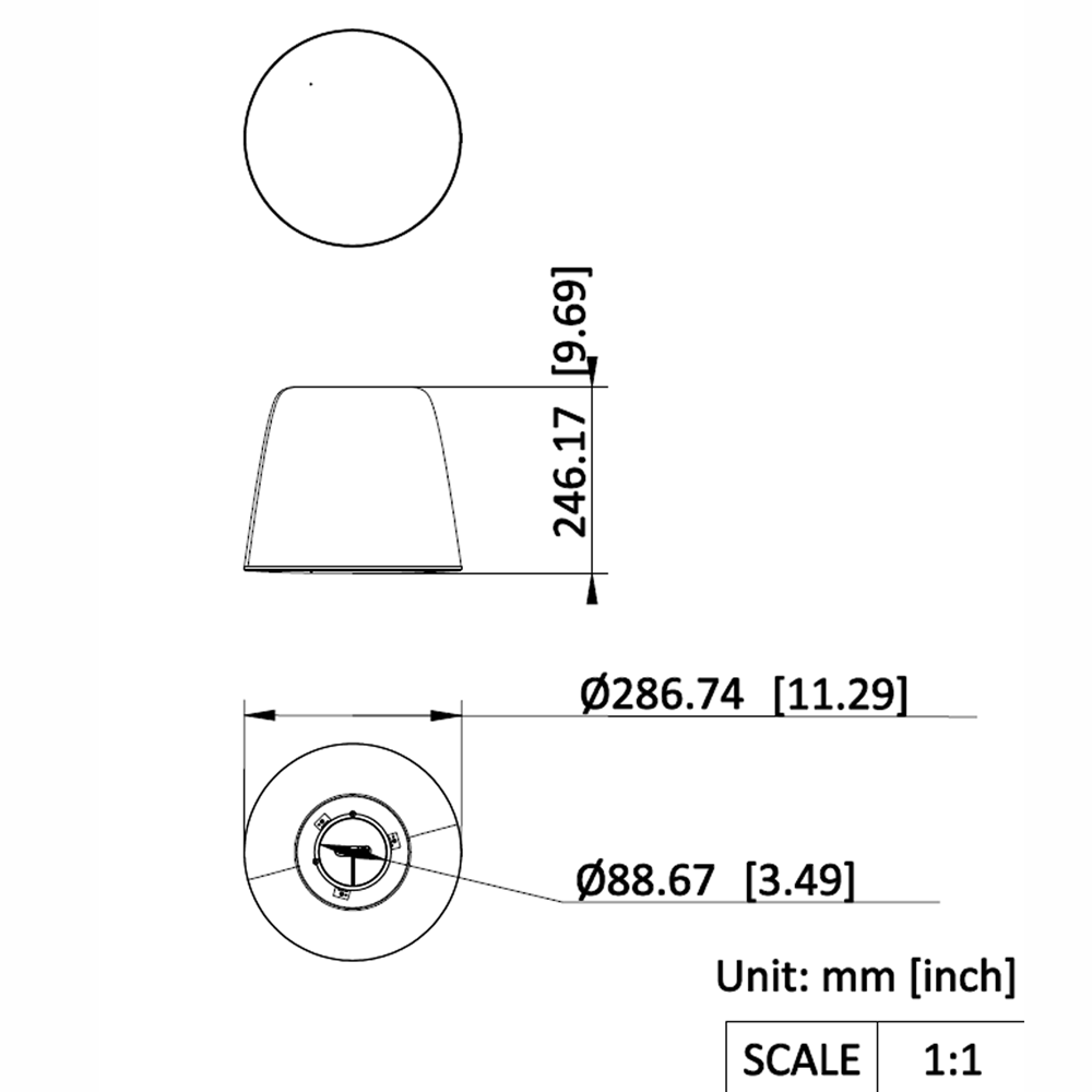 HIKVISION DS-QAZ0530G1 - Altavoz Analógico - Colgante - Potencia (8 Ω): 30 W - Potencia (70/100 V): 30, 15, 7,5, 3,25 W - Sensibilidad 92 dB - imagen 2