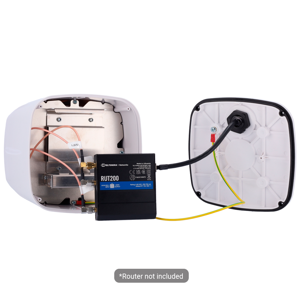 TELTONIKA TK-PR1IC860 - Teltonika Antena de exterior Industrial - 4G Combo LTE/Wi-Fi - Montaje en poste/mástil - Conectores SMA - Certificado para exterior IP67 - Antena+Carcasa para montaje - imagen 2