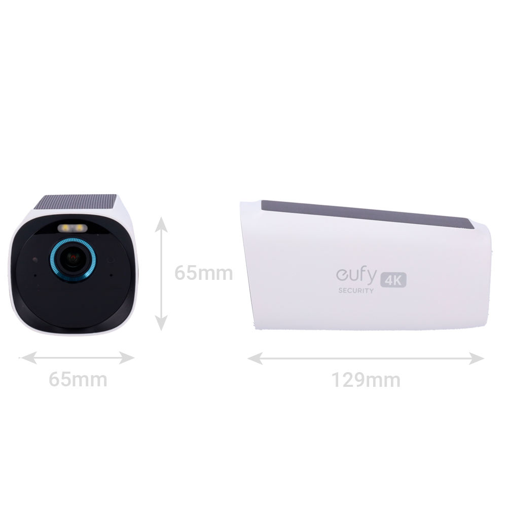 EUFY-CAM3-S330-ADDON - Camara 4K para HomeBase3 Eufy by Anker - 13000 mAh / Sensor PIR + Humanos - Comunicación de baja frecuencia RF - Audio bidireccional - Autonomía hasta 1 año - Apta para exterior IP67 - imagen 2
