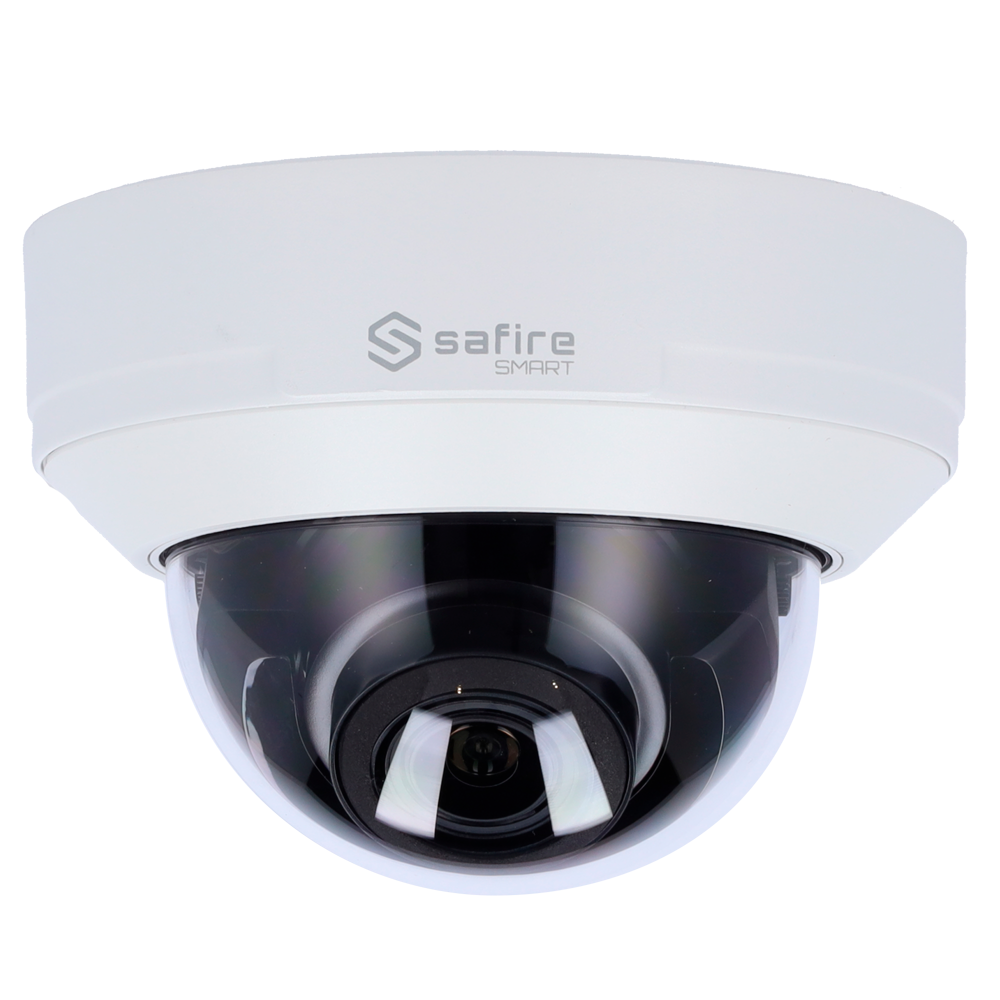 SAFIRE SMART SF-IPD540ZA-4E2 - Safire Smart - Cámara Domo IP gama E Inteligencia Artificial - Resolución 4 Megapíxel (2566x1440) - Lente Motorizada 2.8~12mm | Micrófono | IR 50m - AI: Clasificación de humano y vehículo - Impermeabilidad IP67 e IK10 | PoE - imagen 2