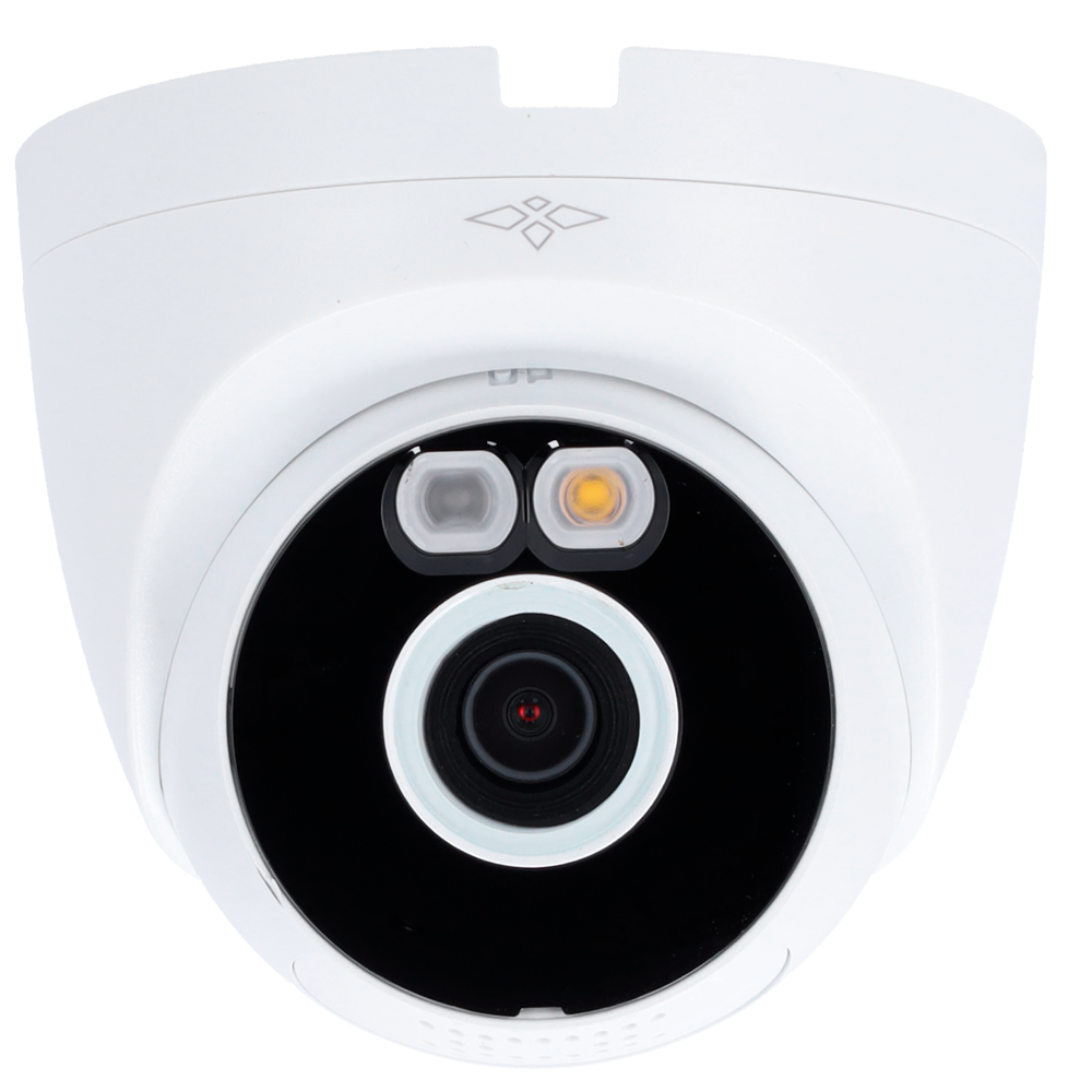X-SECURITY XS-IPT224S-4PW-TIOC - Cámara Turret IP 4Mpx gama PRO - Smart Dual Light alcance 30m | Active Deterrence - Lente 2.8 mm - IA: detección y clasificación de personas - Micrófono y altavoz | MicroSD - Wifi IEEE802.11b/g/n | Impermeable IP67 - imagen 2