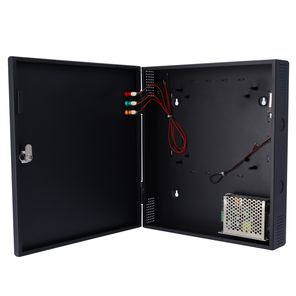 ZKTECO ZK-ATLASBOX-XL - Caja para controladora - Compatible con controladoras ATLAS Series - Tamper de apertura - Cierre con llave - Fuente de alimentación | Espacio para batería - Indicadores LED de estado - imagen 3
